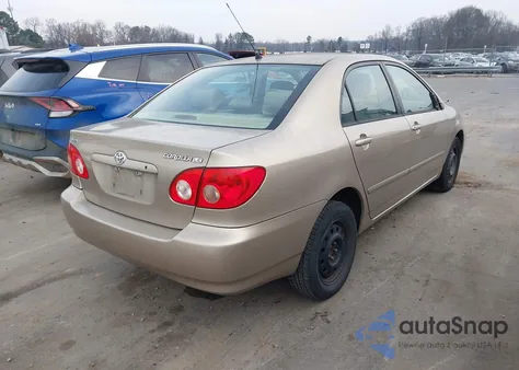 2006 Toyota Corolla Le z USA, uszkodzony, nr VIN 2T1BR32EX6C650042